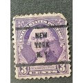 1932 - USA -  `New York, NY` overprint - 3 - George Washington