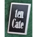 Pin: Vintage Dutch Advertising  - `Ten Cate`  -  Black
