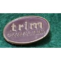 Pin: Vintage Dutch Advertising  - `Trim Chocolade Mints`