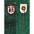 Pin:   Swiss town `Basel` - Coat of Arms