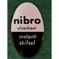 Pin: Vintage Dutch Advertising  - `Nibro vloeibaar instantstijfsel`