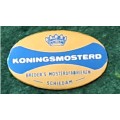 Pin: Vintage Dutch Advertising  - `Koningsmosterd Breder`s Mosterdfabrieken - Schiedam`