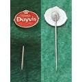 Pin: Vintage Dutch Advertising  - ``Duyvis` -  Red