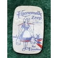 Pin: Vintage Dutch Advertising  - `Karnemelk Zeep Het melkmeisje Het Klaverblad `