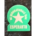 Pin: Vintage Dutch Advertising  - `De Internationale Taal Esperanto`