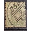 1902 - UK - Perf: 14/14 - Half Penny - King Edward VII Revenue