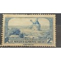 1936 - France - 2F - Daudet`s Mill