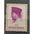1964 - Indonesia -  Unused - 12 - President Sukarno