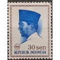 1966 - Indonesia -  Unused - 30 - President Sukarno
