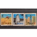 1970 - Rhodesia - 1c + 2½c + 3½c - Agriculture