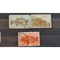 South Africa : Fish  : Lot of 3