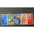 South Africa : 1959 - 1976  : Lot of 5