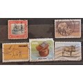 Namibia/SWA : 1931 - 1987  : Lot of 5