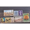 World Mix : 1970 - 1982  : Bid Per stamp for Lot of 7