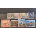 World Mix : 1935 - 1968  : Bid Per stamp for Lot of 8