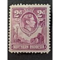 1938 - Northern Rhodesia - Unused 2P - King George VI