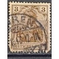 1902 - Deutches Reich - 3 - Germania - Inscription `DEUTSCHES REICH`