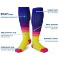 High Quality Compression Socks - Funky, Trendy, COLOURFUL, Fashionable, UNISEX - Blue Lagoon