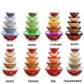 5 Piece Glass Food Storage Bowl Set - Random Colour Despatch