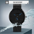 SKMEI Classic Mesh Steel Quartz Watch-