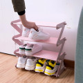 Trending Simplicity Z-Shaped 4-Tier Shoe Rack