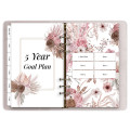 5 Year Goal Digital Planner - 37 Pages - Hyperlinked Tabs - Goodnotes