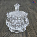 Elegant Multifunctional Clear Glass Decorative Sugar Jar with Lid
