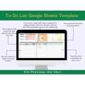 To-Do List Spreadsheet - Google Sheets Template