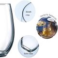 Set of 6 Stemless Drinking Glass Tumblers (500ml)