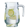 7 Piece Glass Pitcher Drinking Set - Includes 1 Pitcher (1.5L ) and 6 Glass Tumblers (250cm)