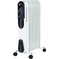 1500W Oil Heater 7 Fin with 3 Heat Settings and Adjustable Thermostat Control