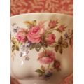 For Lindsay Only Royal Albert Moss Rose Tea Cup and Saucer