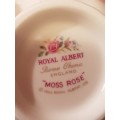 For Lindsay Only Royal Albert Moss Rose Tea Cup and Saucer