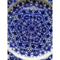 Royal Semi Porcelain Indian Ornament Booths Plate