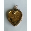 Gorgeous 9CT Gold Heart Shaped Vintage Locket 4Grams