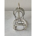 Thomas Wilkinson and Son Silver Plated  6 sliceToast Rack