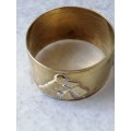 Brass Oriental Napkin Ring