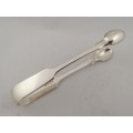 Victorian Silver Tongs Chawner and Co 1879 51 g