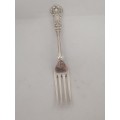 A Queen`s Pattern fork, London, William Eaton 1837 109 grams