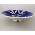 An Outstanding Rosenthal Porcelain and Pure Silver Footed Dish