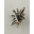 A Spectacular Antique 18ct White Gold  and Diamond Adjustable Brooch/Pendant