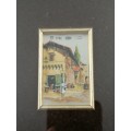 Argento Italian Sterling Silver Miniature Painting