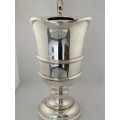 An Impressive Silver Plated Water Pitcher Grecian Urn
