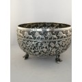 A 19thc Anglo-Indian Silver Sweetmeet Dish, Lucknow