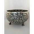 A 19thc Anglo-Indian Silver Sweetmeet Dish, Lucknow