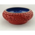 Chinese Cinnabar Lacquer Bowl