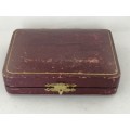 A Boxed Silver Cigar Case Williams Ltd Birmingham
