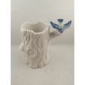 Wade Tree Trunk and Blue Bird Posy Vase
