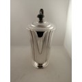 Silver Coffee Pot with Ebonise Handle S Blanckensee and Sons Chester