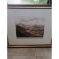 WOW!!! TWO SPECTACULAR PRINTS FRAMED IN  LARGE BEAUTIFUL FRAMES